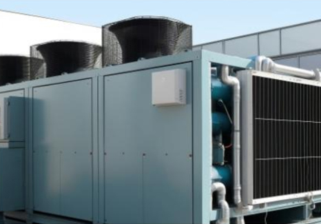 Ar condicionado para grandes edif&iacute;cios industriais