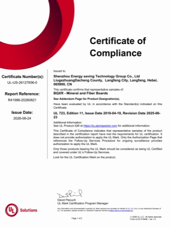 Certificado UL